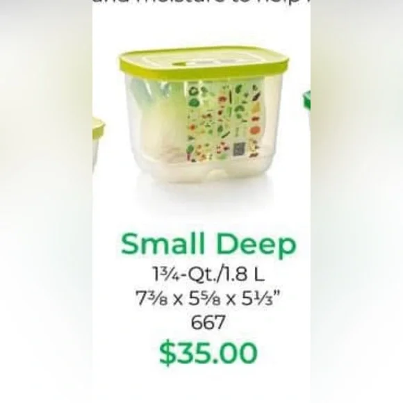 Tupperware Fridgesmart 3 of 3 - Picture 7 of 7